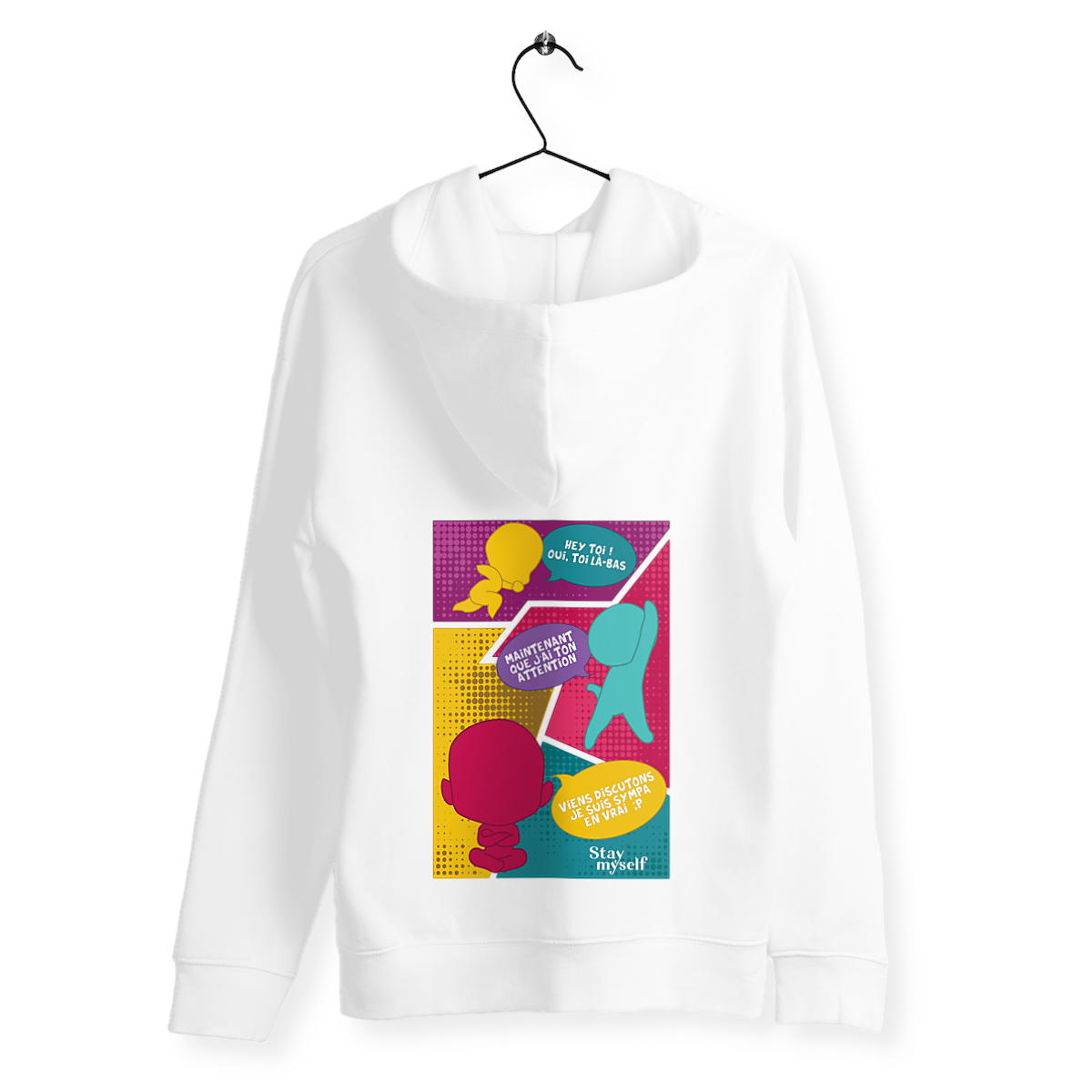 Image back Sweat à capuche - BD - Satoris