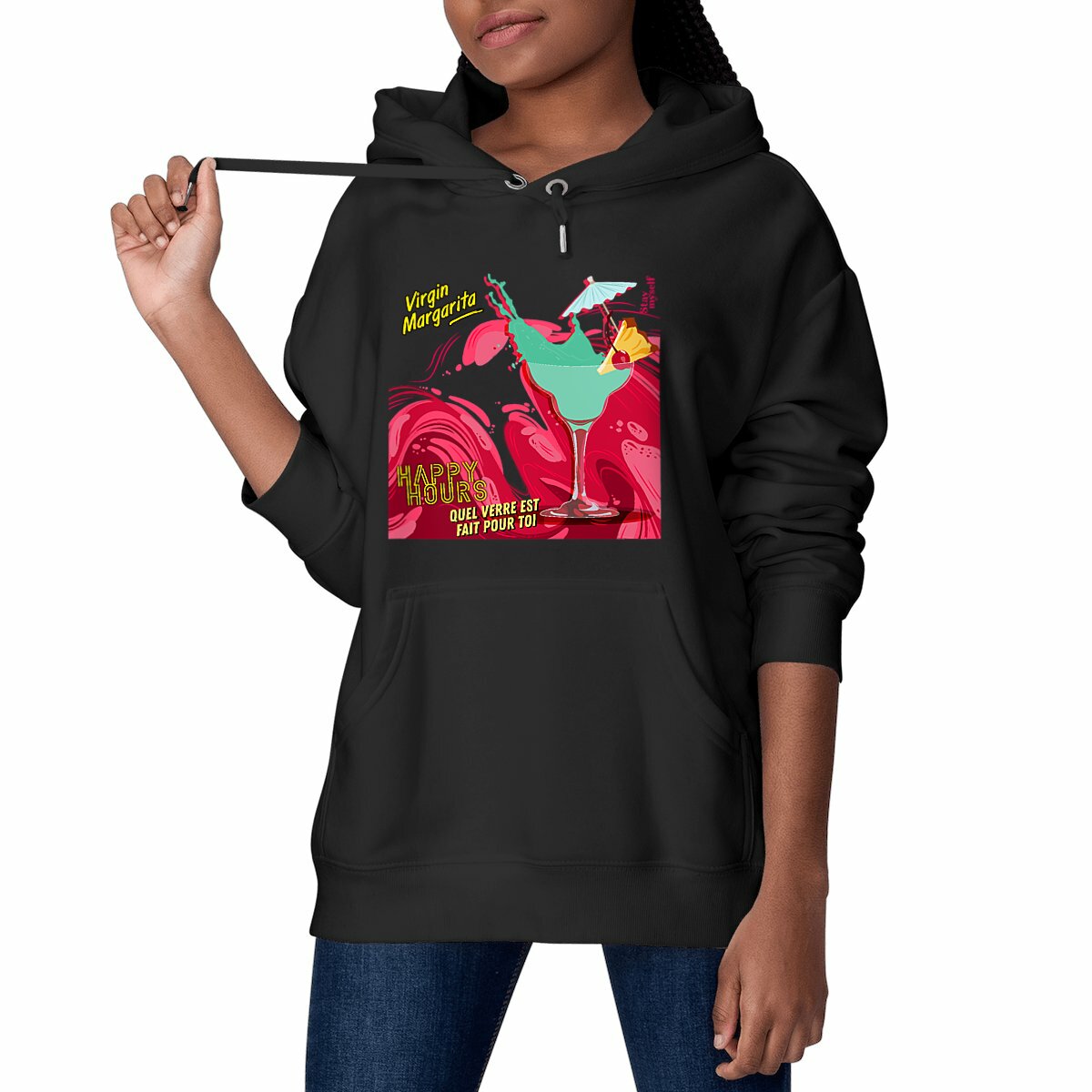 Image front Sweat épais - Happy Hours Mocktails - Virgin Margarita