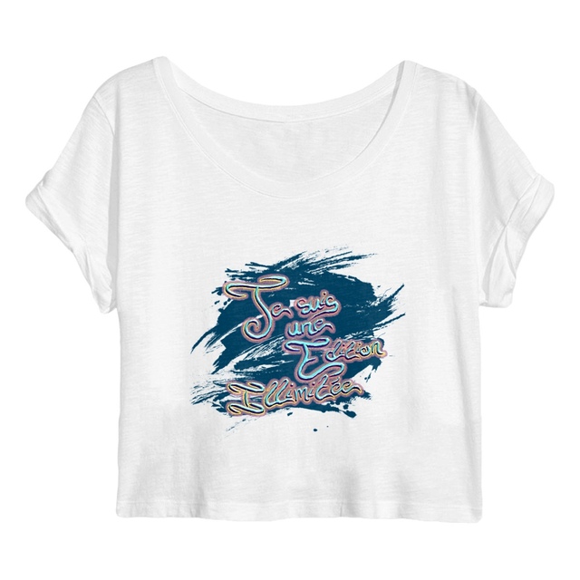 Image back Crop Top - Edition Illimitée