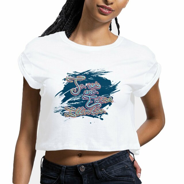Image front Crop Top - Edition Illimitée