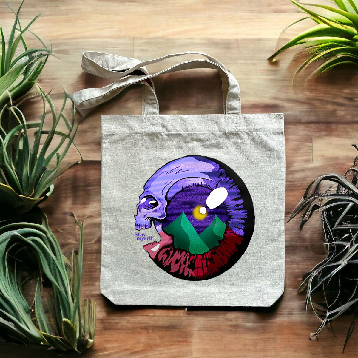 Image front Tote-bag - Eye Skull