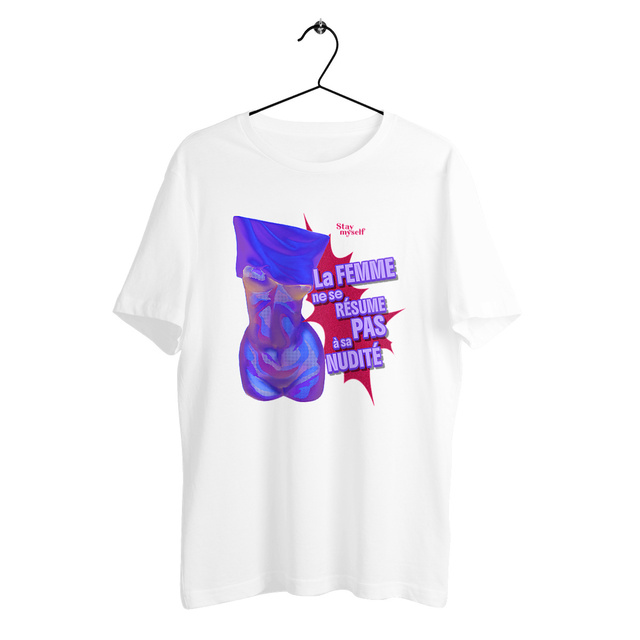 Image back T-shirt épais - STATUER no excuses - PWR