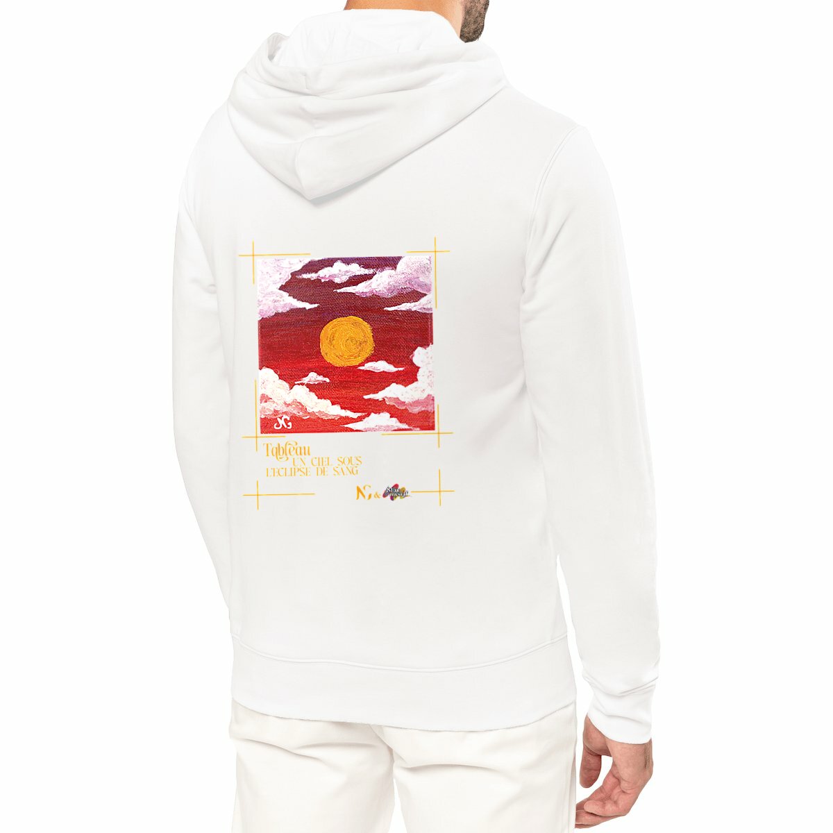 Image front Sweat à capuche - Tableau - Sous Eclipse