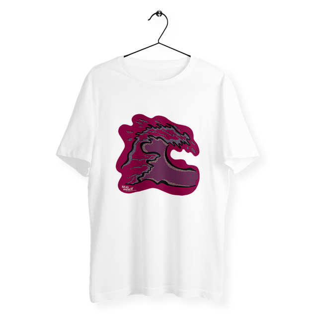 Image back T-shirt - Pop Wave
