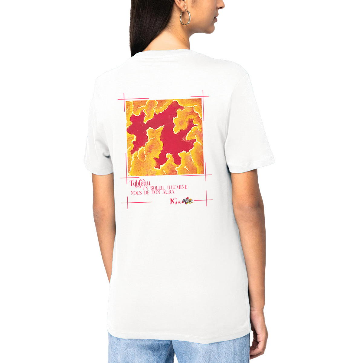 Image front T-shirt épais - Tableau - Aura Illuminé