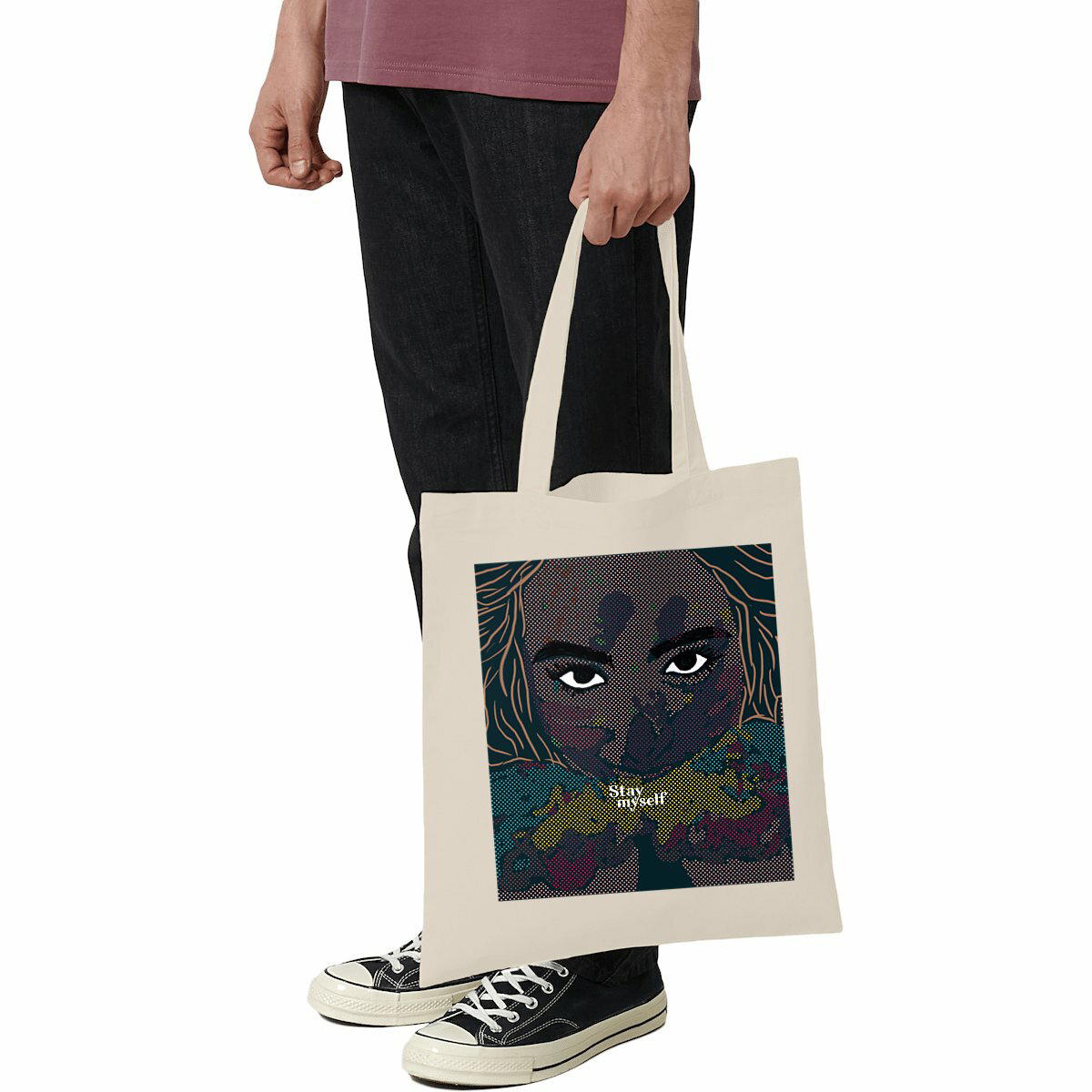 Image front Tote-bag léger - Festival Color