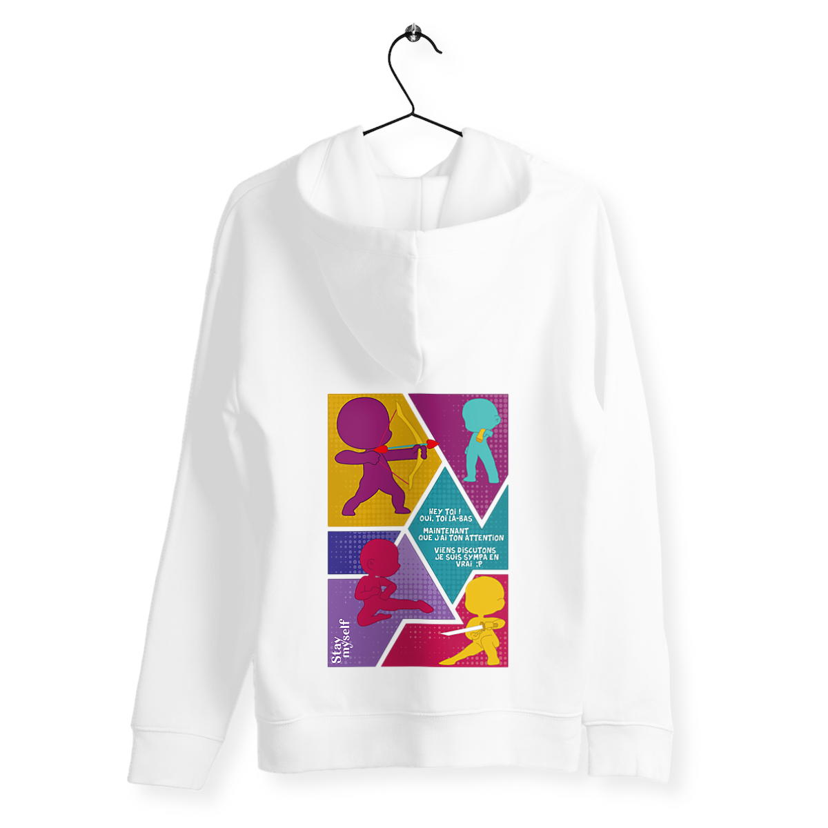 Image back Sweat à capuche - BD - Satori