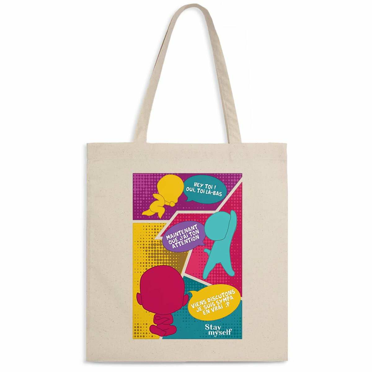 Image back Tote-bag léger - BD - Satoris