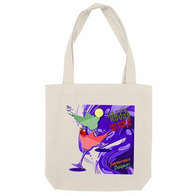 Image back Tote-bag - Happy Hours - Daiquiri