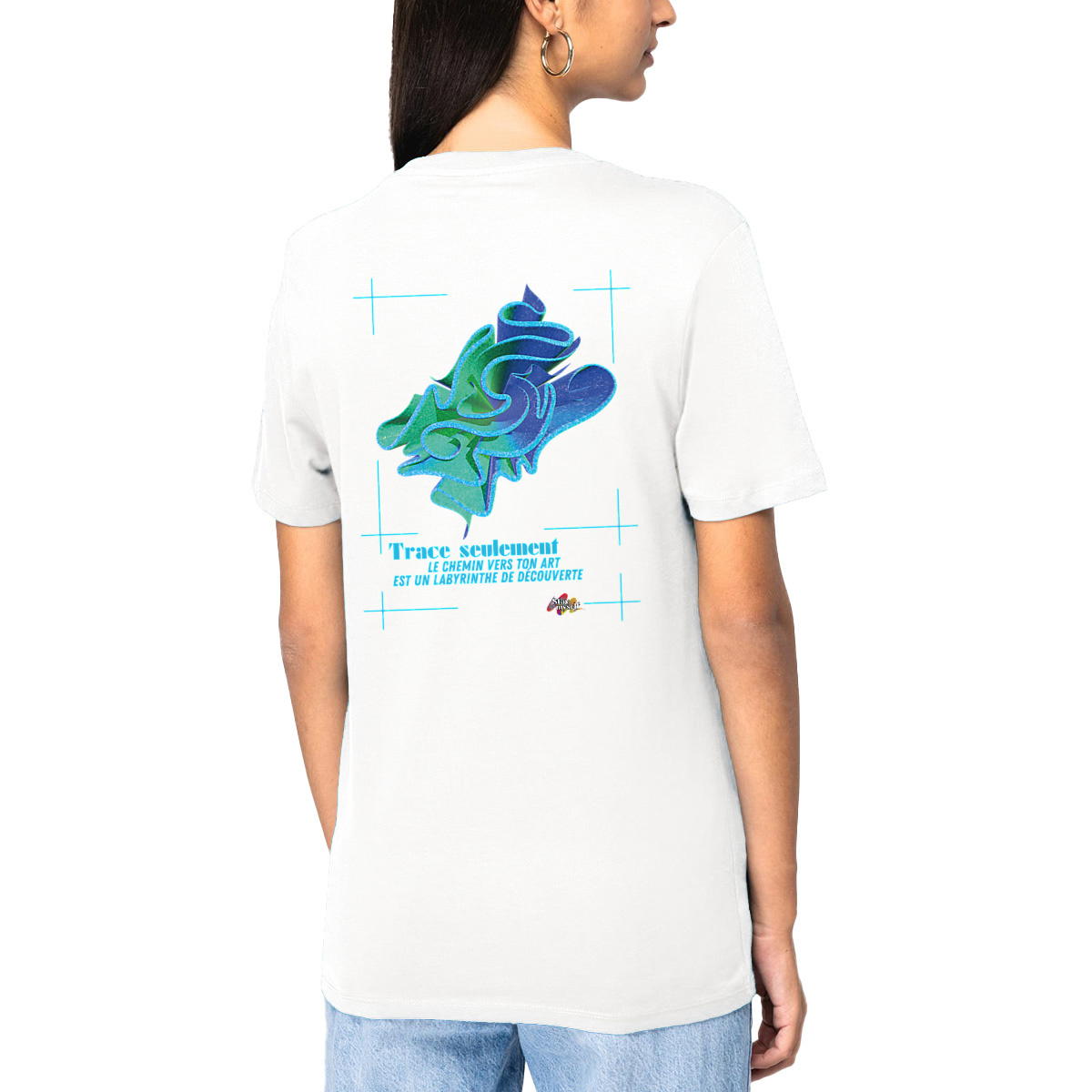 Image front T-shirt épais - Tableau 3D - Labyrinthe