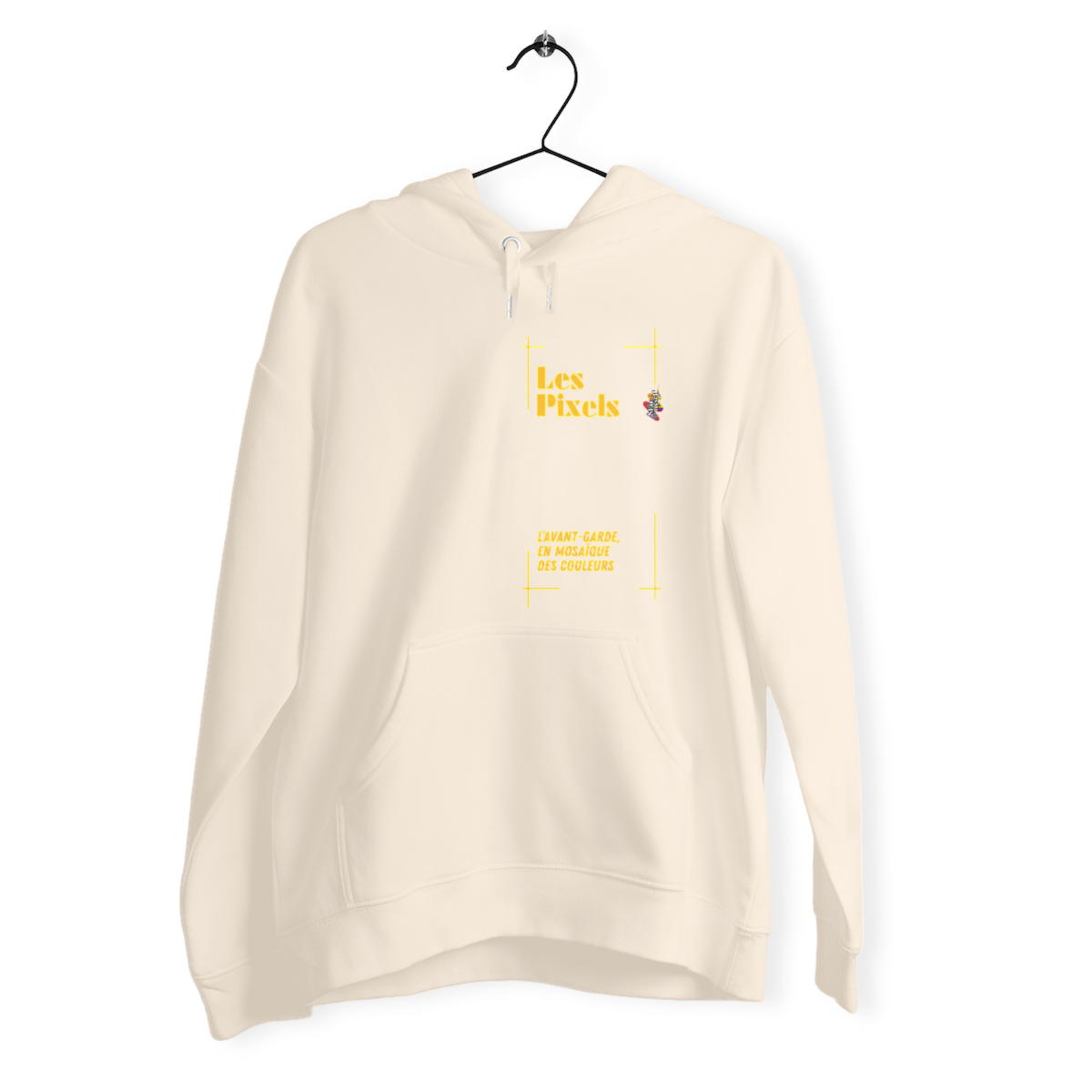 Image back Sweat épais - Tableau 3D - Mosaïque de Pixels