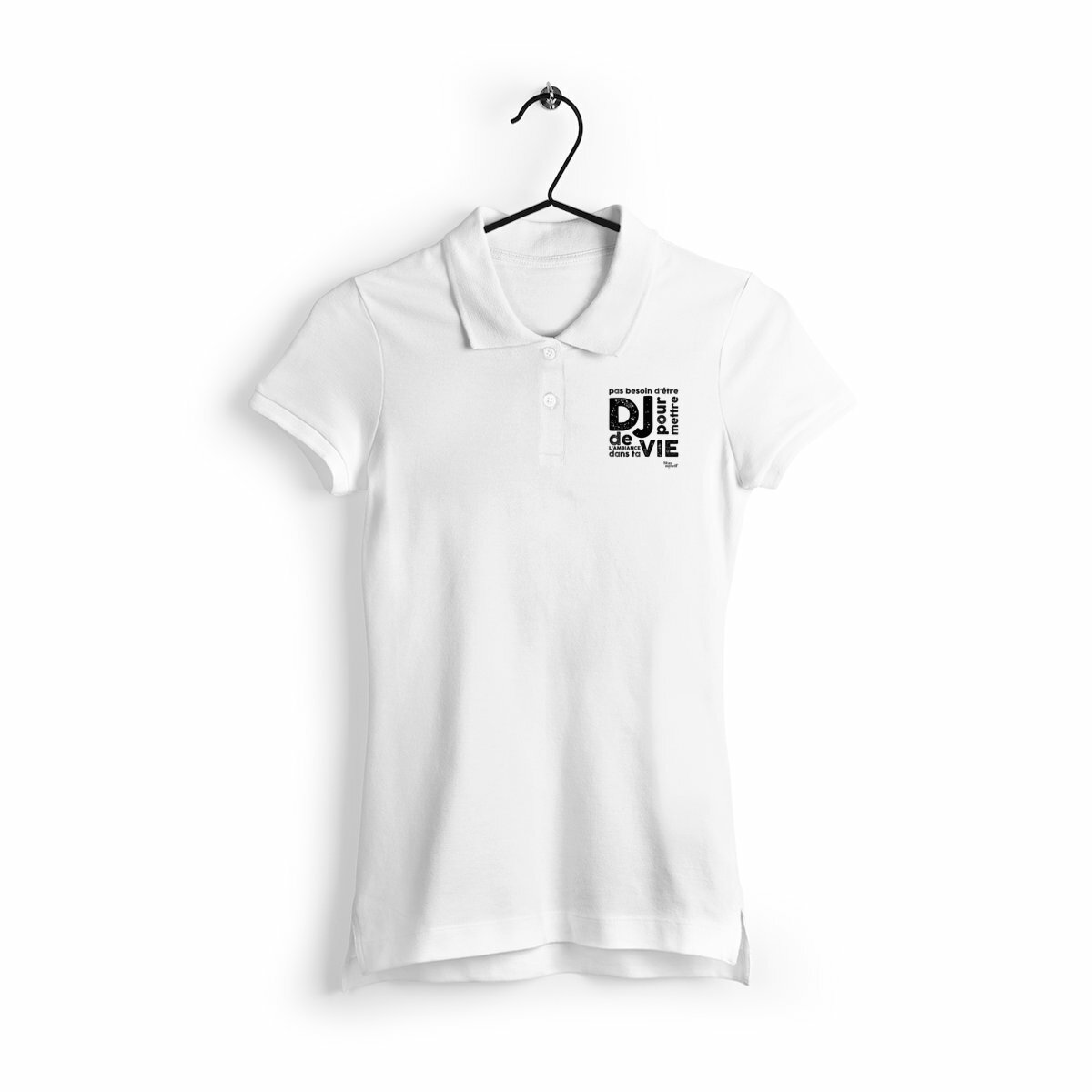 Image back Polo Femme - DJ Black