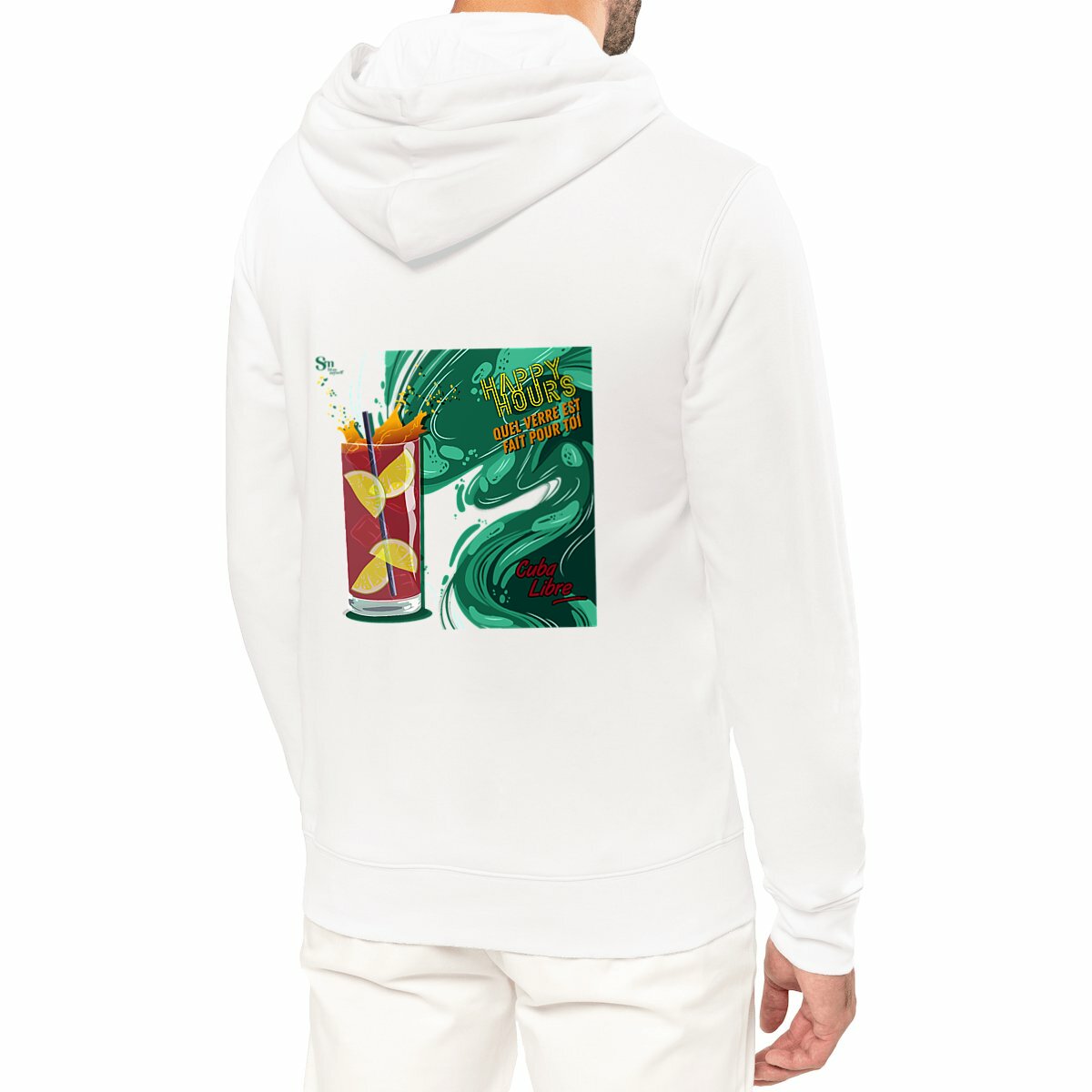 Image front Sweat à capuche - Happy Hours - Cuba Libre