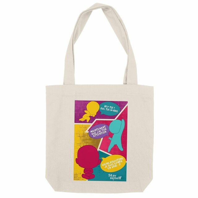 Image back Tote-bag - BD - Attitudes