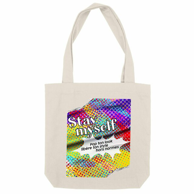 Image back Tote-bag - Stay myself 2.0
