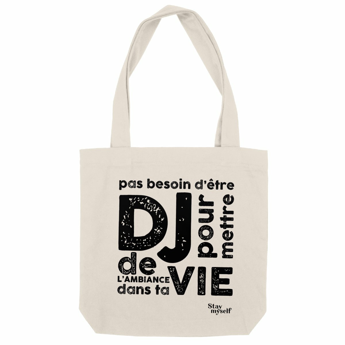Image back Tote-bag - DJ Black