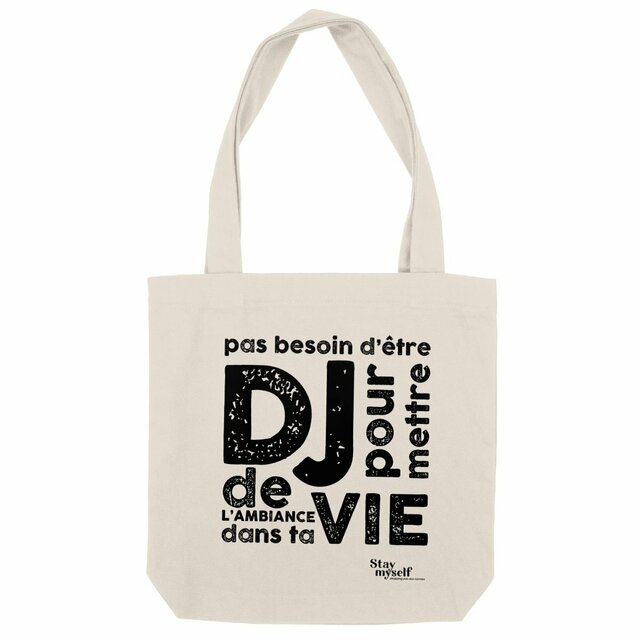 Image back Tote-bag - DJ Black