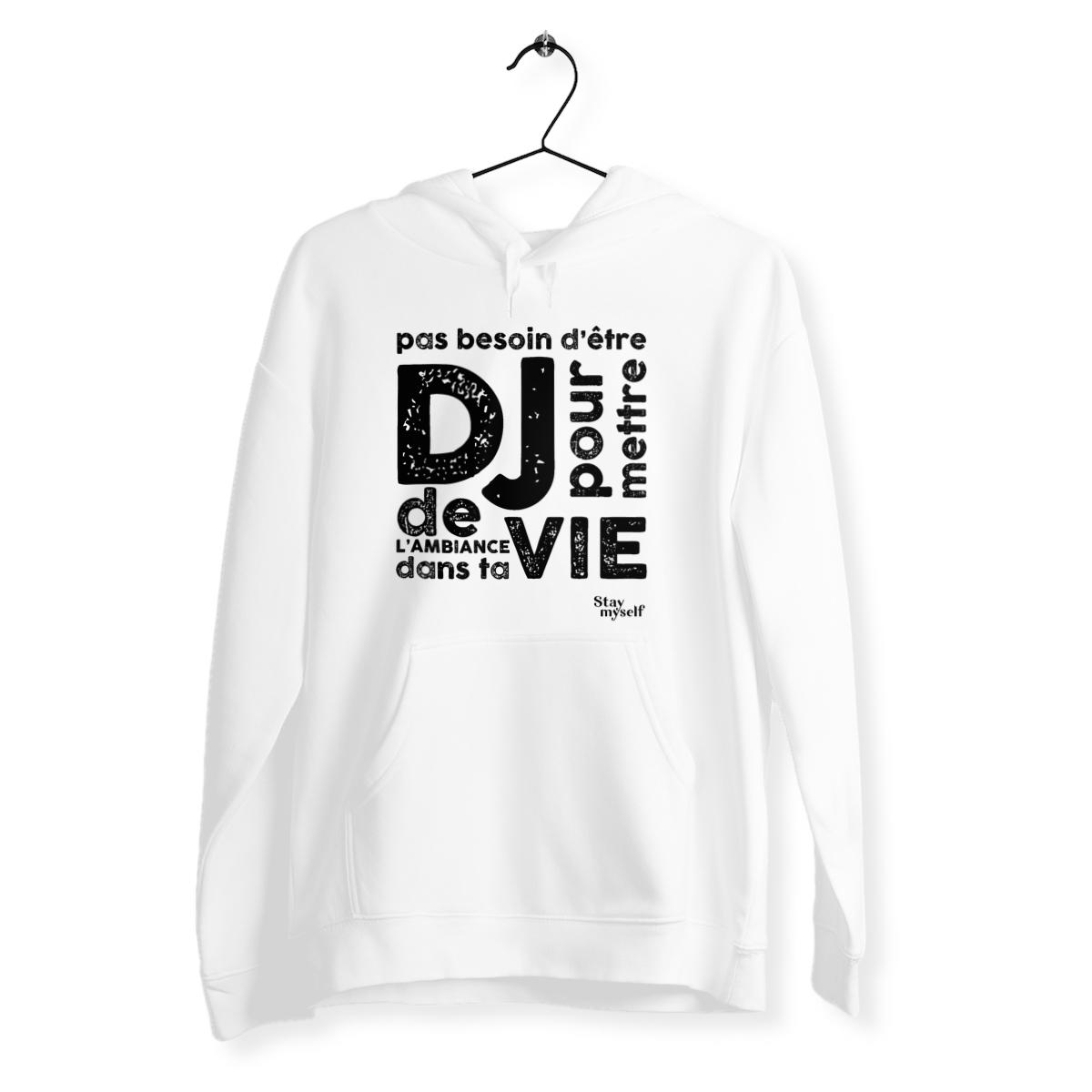 Image back Sweat à capuche - DJ Black