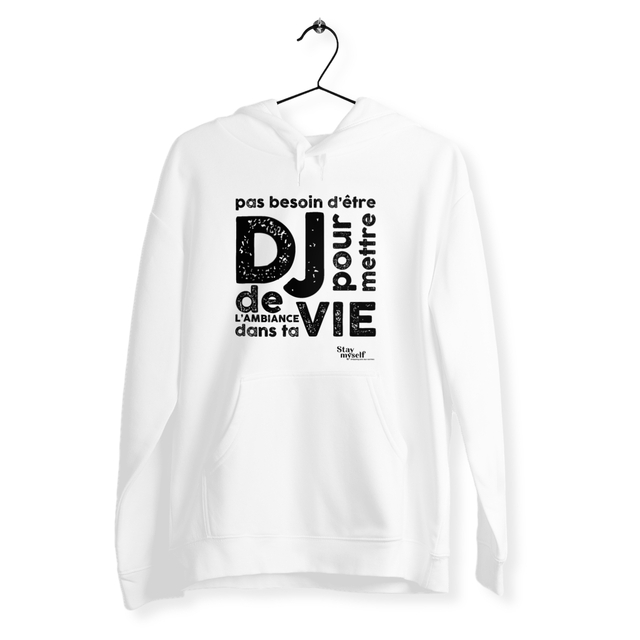 Image back Sweat à capuche - DJ Black