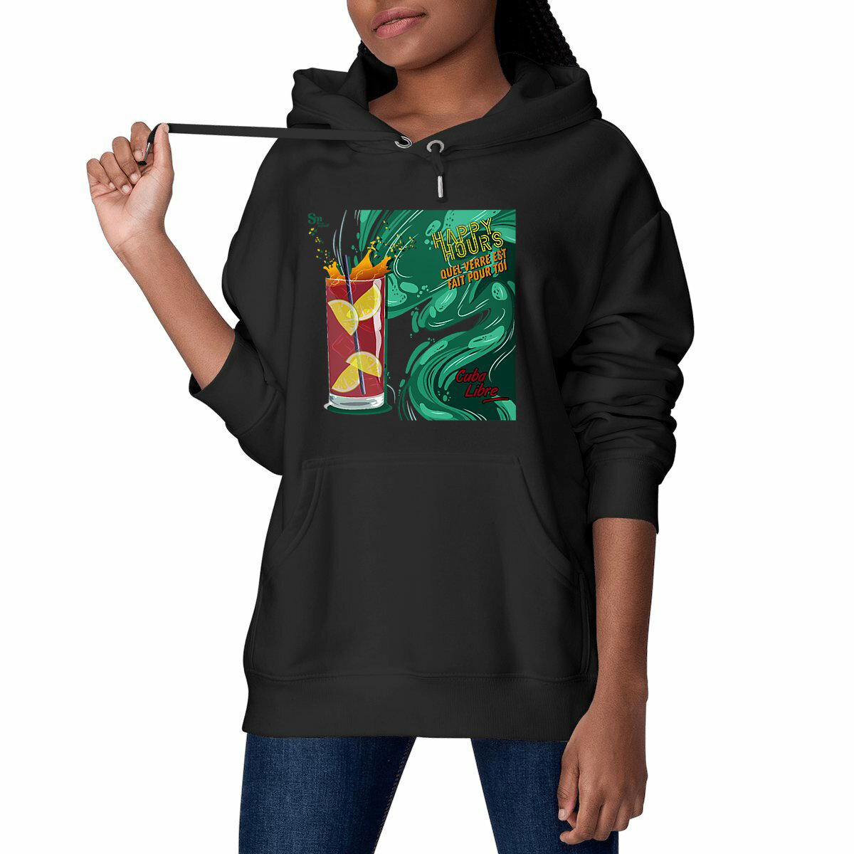 Image front Sweat épais - Happy Hours - Cuba Libre