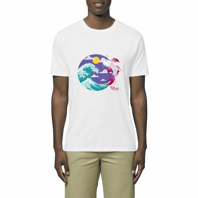 Image front T-shirt - Circle Carpe Koi