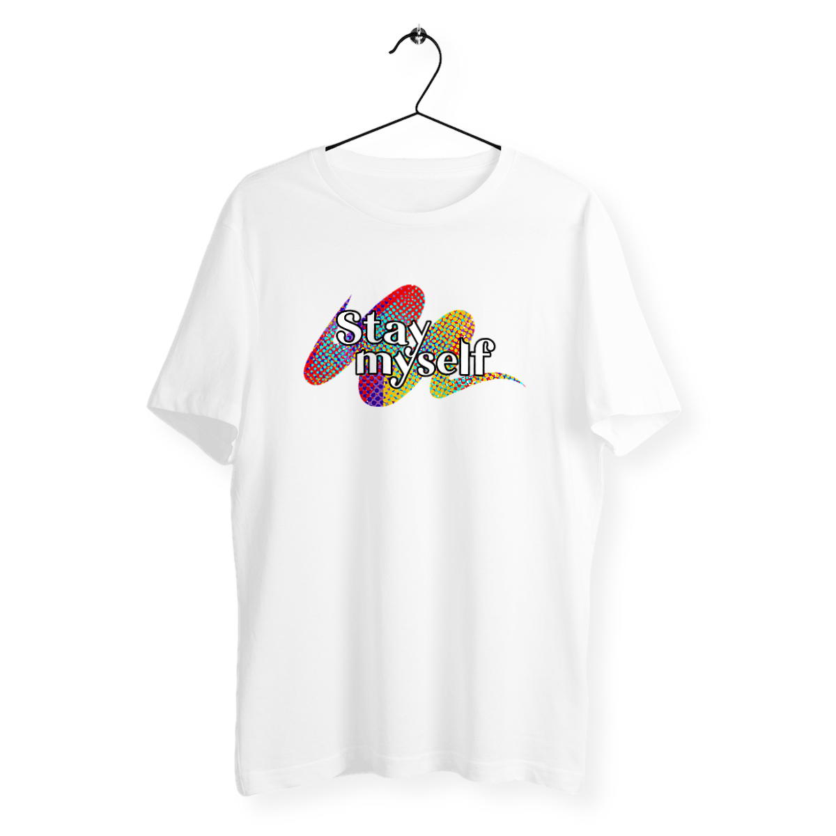 Image back T-shirt - Stay myself Signature