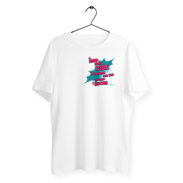Image back T-shirt - STATUER no excuses - No cible