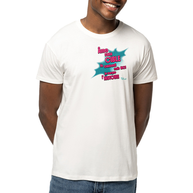 Image front T-shirt - STATUER no excuses - No cible