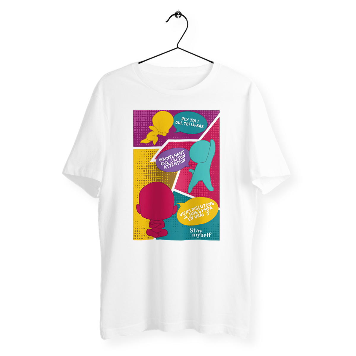 Image back T-shirt - BD - Satoris