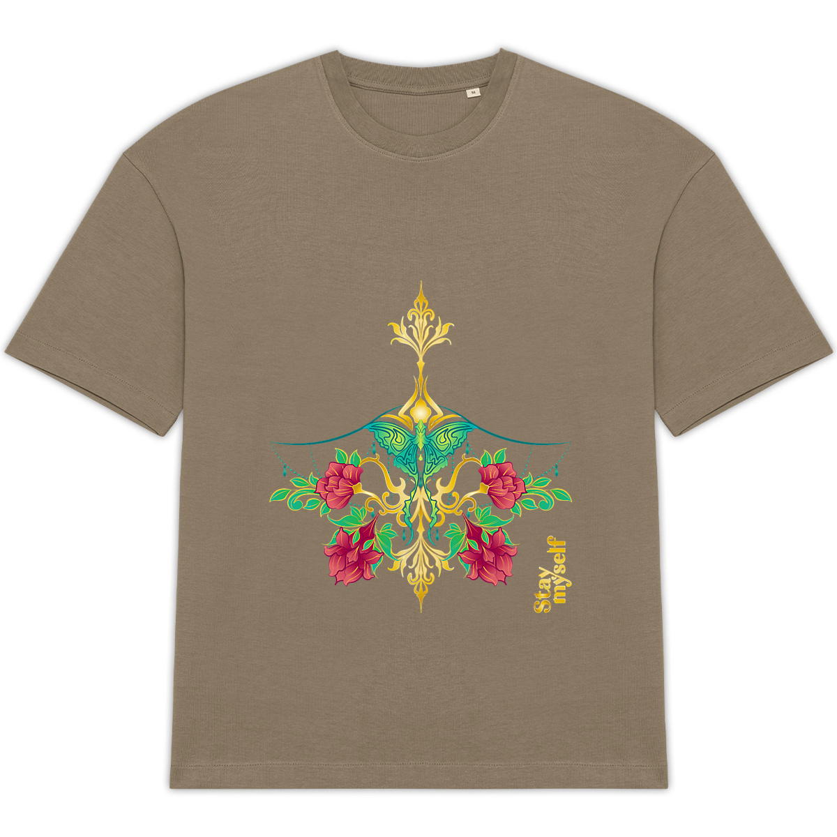 Image back T-shirt Oversize - Ornamental Jewelery