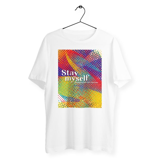 Image back T-shirt - Stay myself