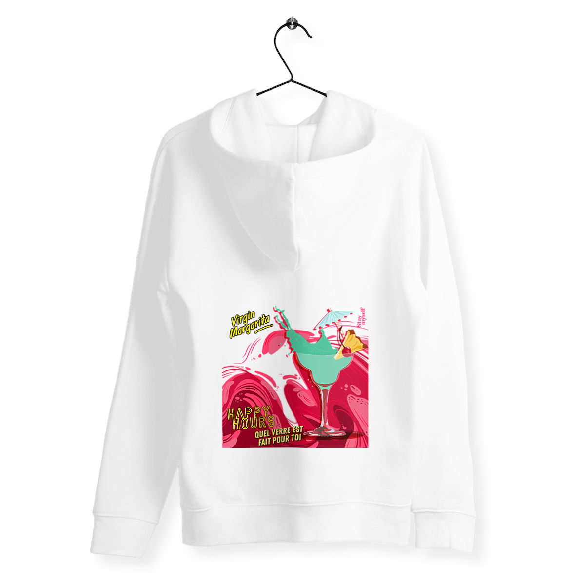 Image back Sweat à capuche - Happy Hours Mocktails - Virgin Margarita