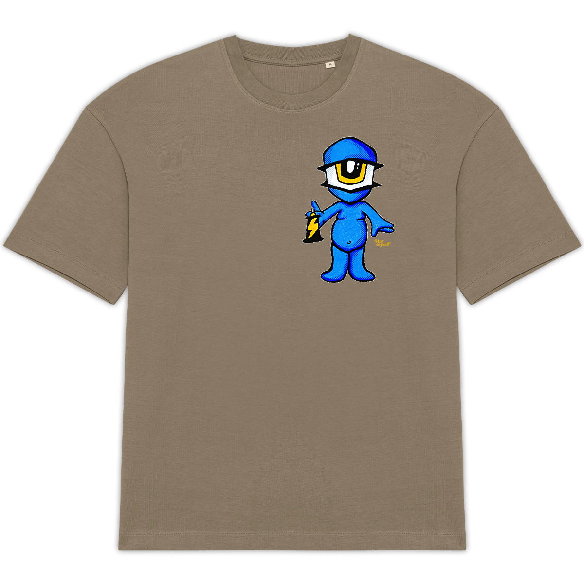 Image back T-shirt Oversize - Cyclope