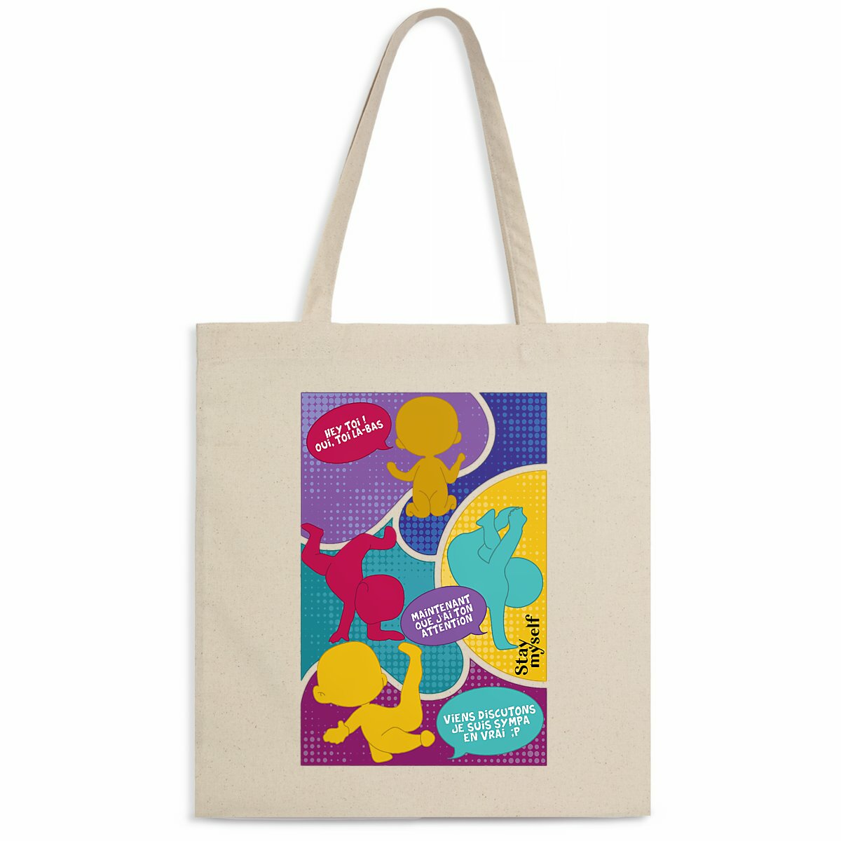 Image back Tote-bag léger - BD - Dancefloor