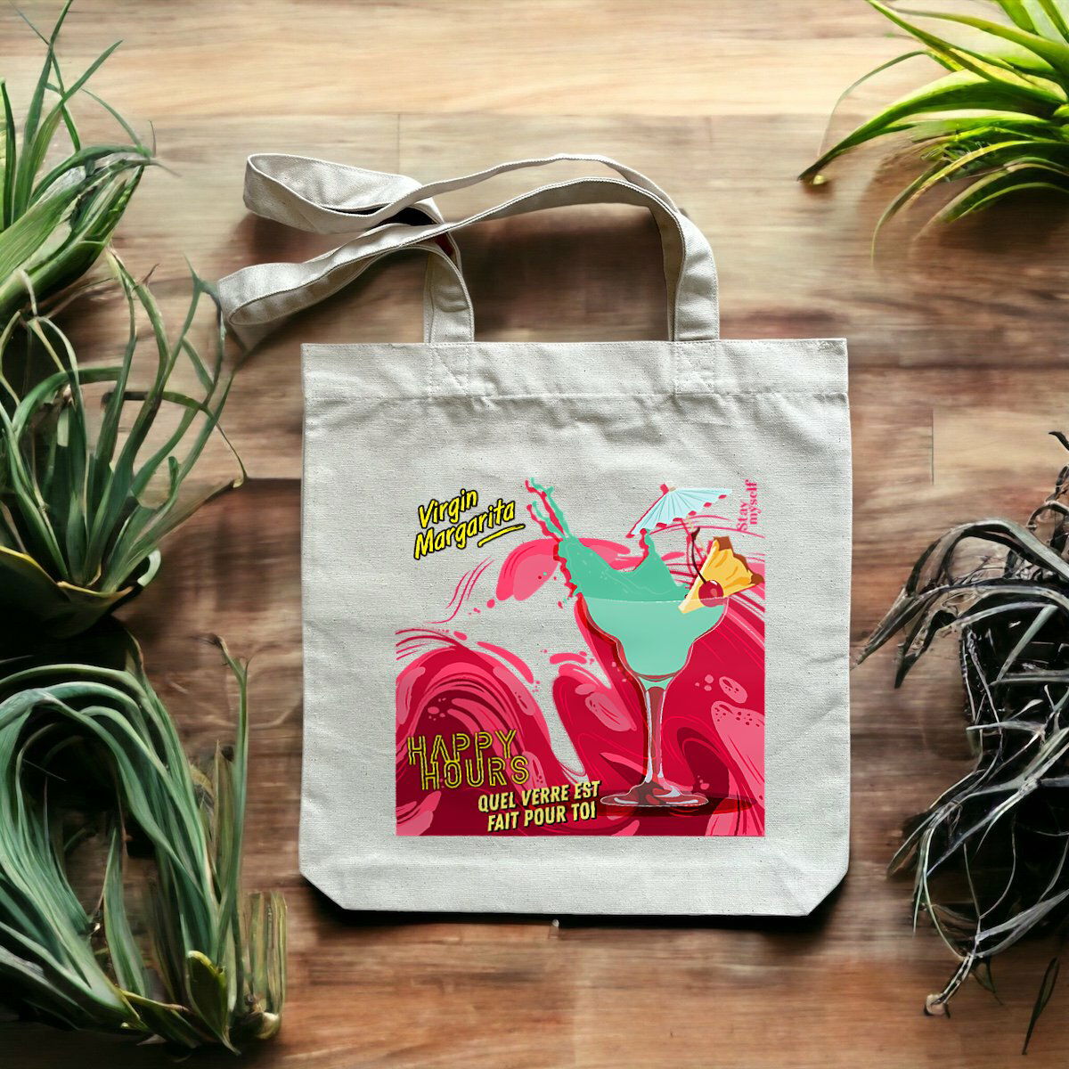 Image front Tote-bag - Happy Hours Mocktails - Virgin Margarita