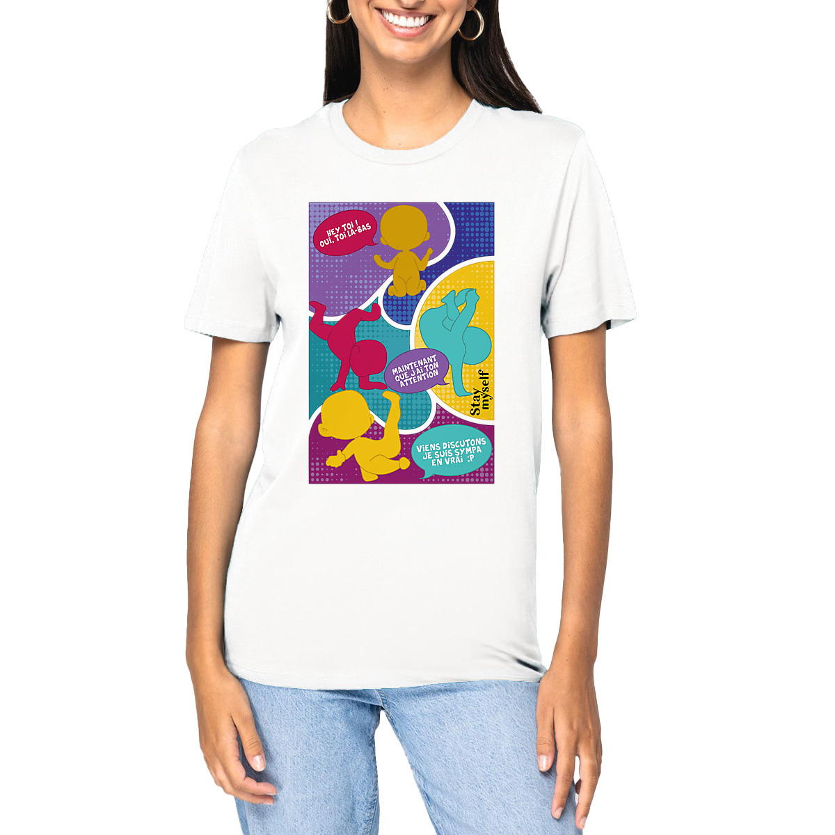 Image front T-shirt épais - BD - Dancefloor