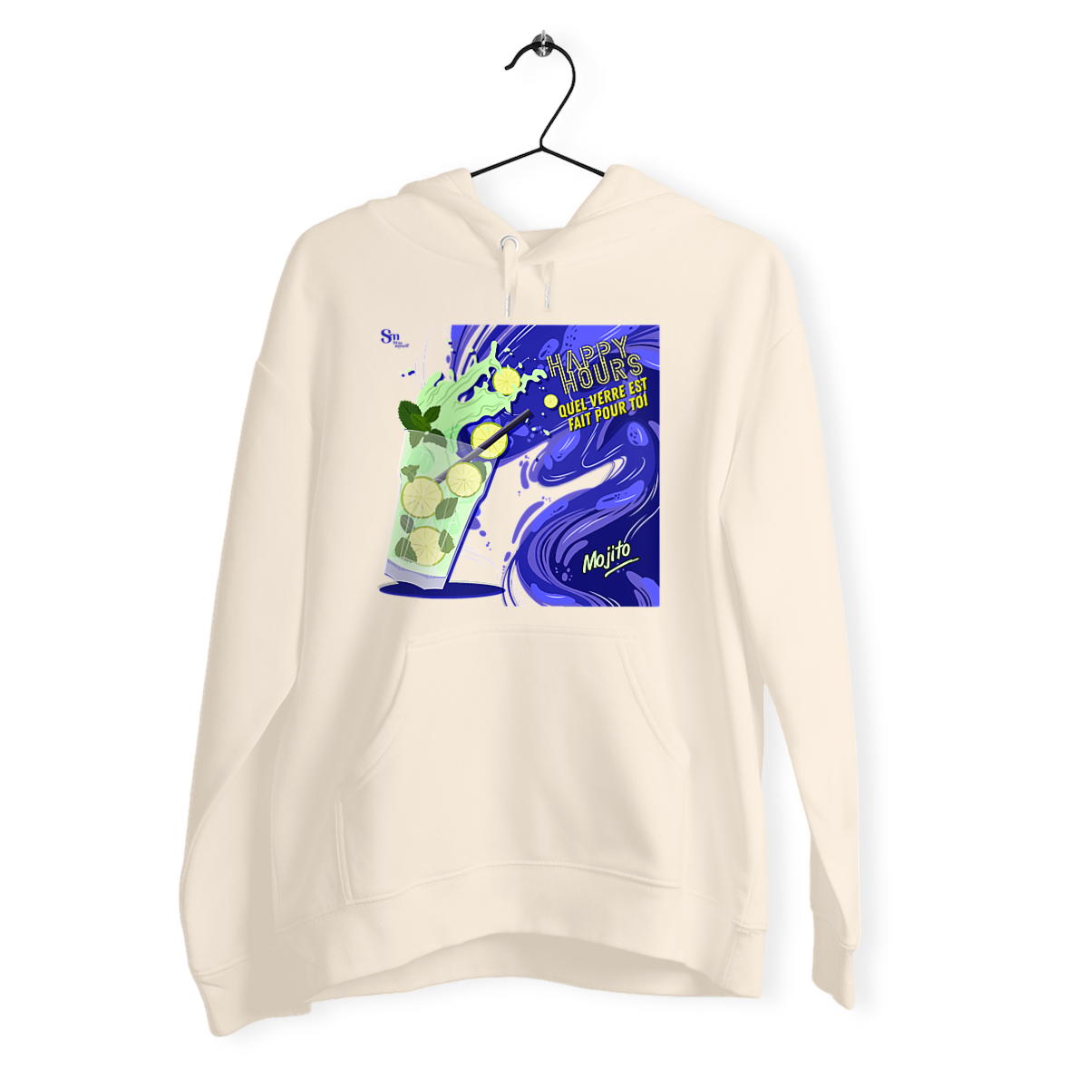 Image back Sweat épais - Happy Hours - Mojito