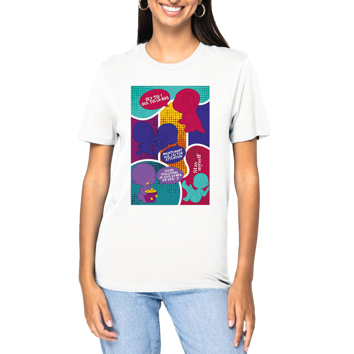 Image front T-shirt épais - BD - Botage de fessiers