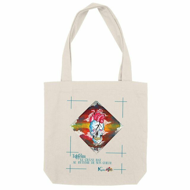 Image back Tote-bag - Tableau - Au Rythme du Cœur