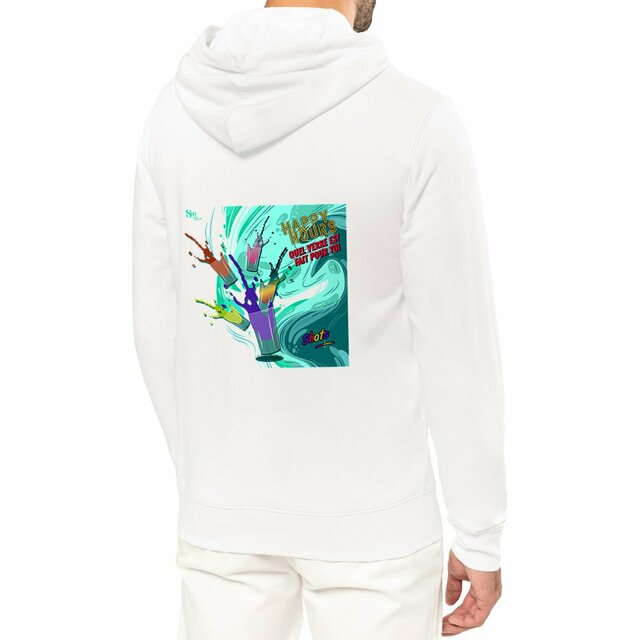 Image front Sweat à capuche - Happy Hours - Shots