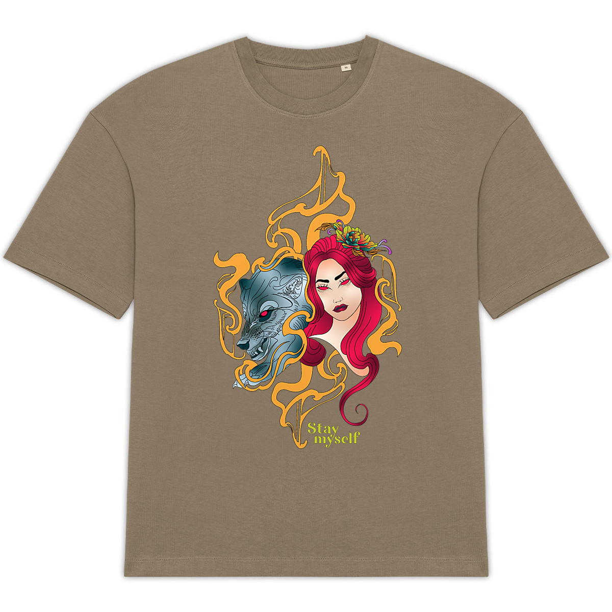 Image back T-shirt Oversize - Traditionnel Américain