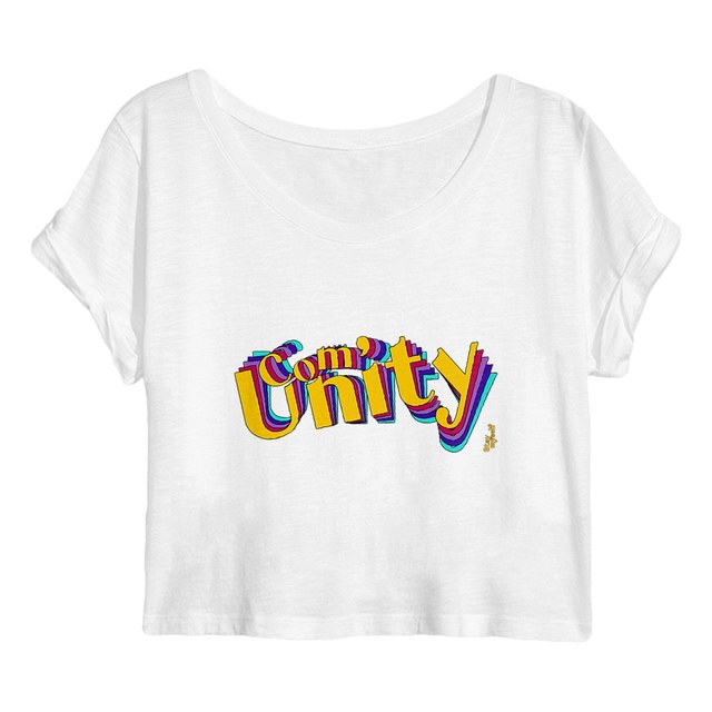 Image back Crop Top - Com'Unity