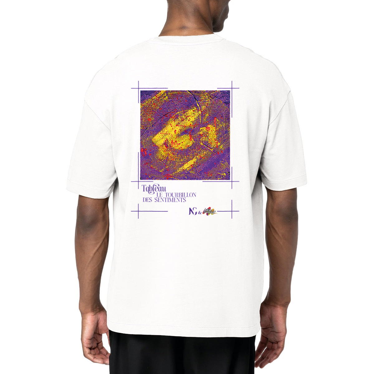 Image front T-shirt Oversize - Tableau - Tourbillon
