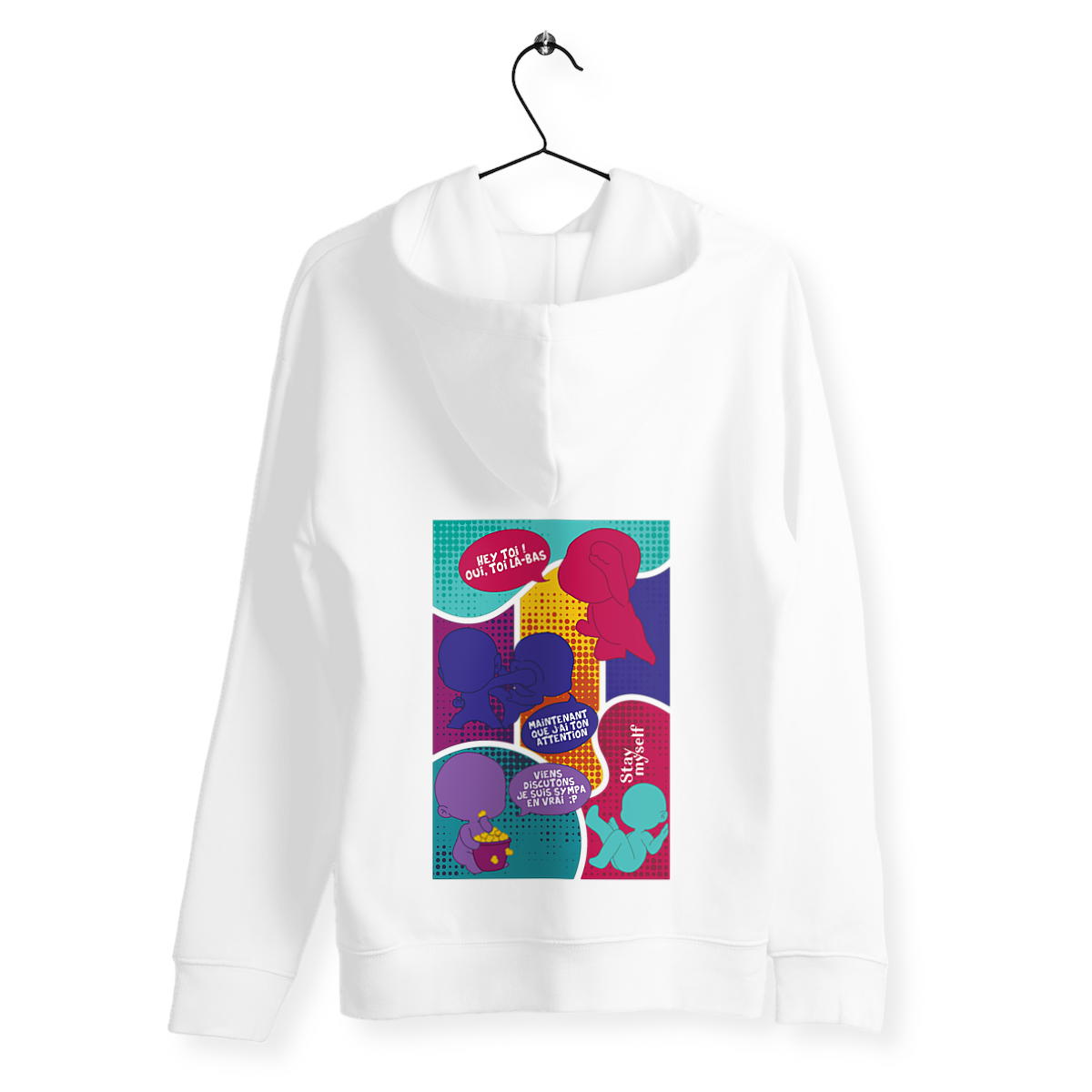 Image back Sweat à capuche - BD - Botage de Fessiers