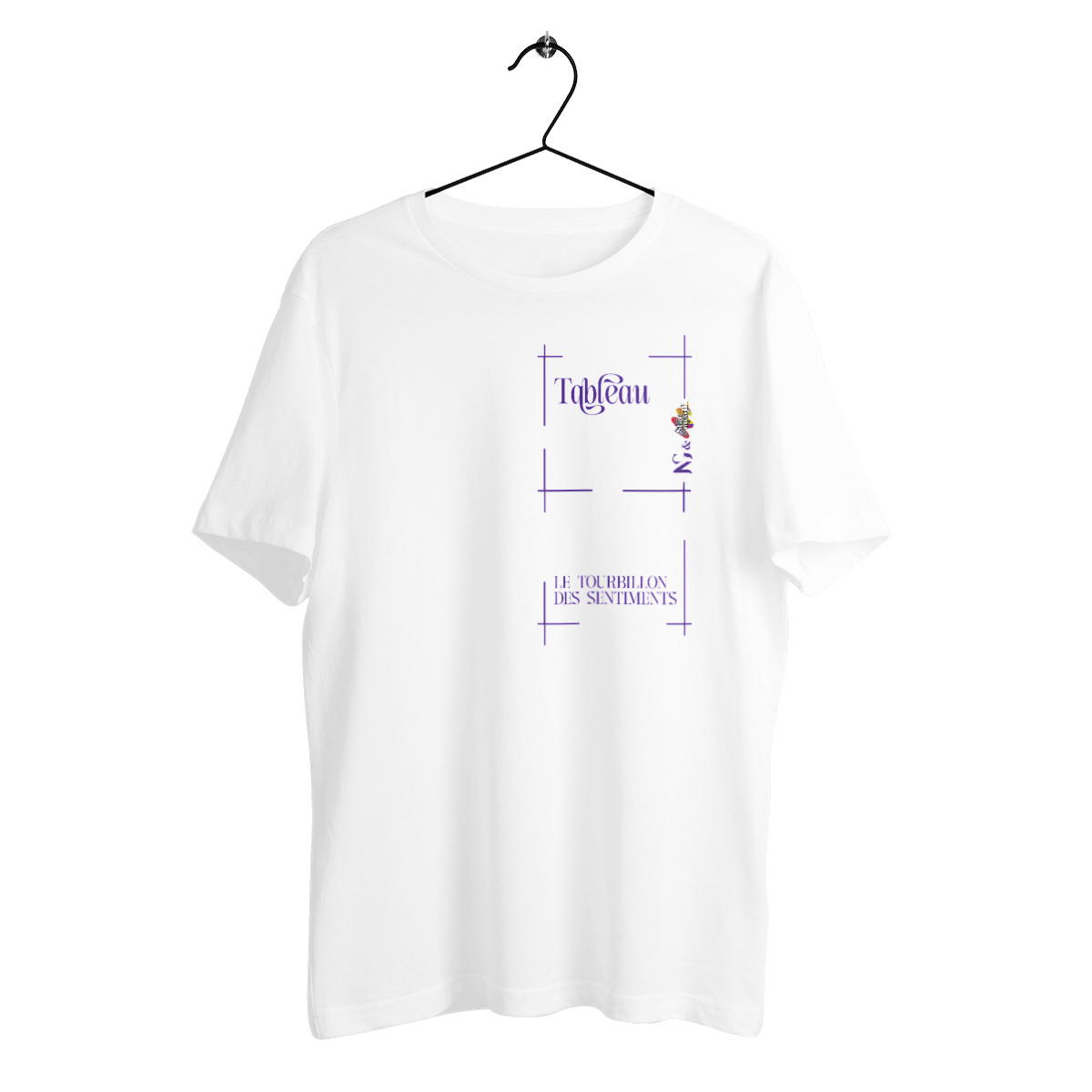 Image back T-shirt épais - Tableau - Tourbillon