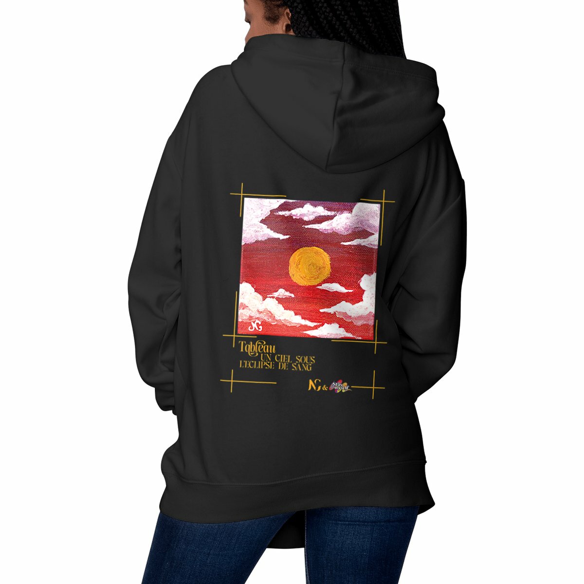Image front Sweat épais - Tableau - Sous Eclipse
