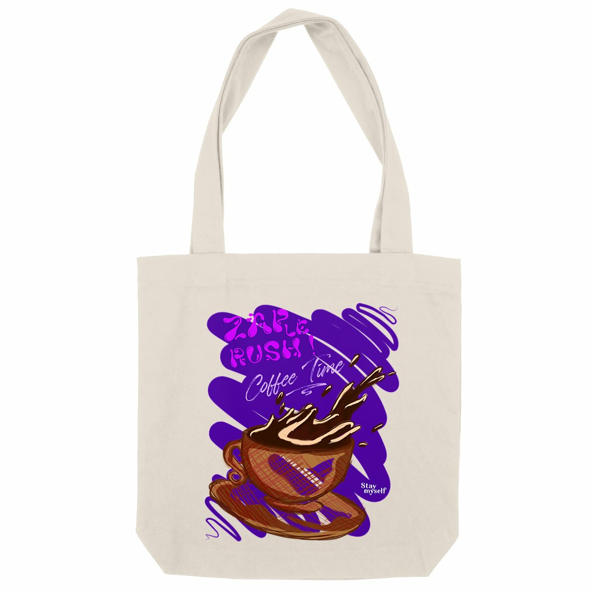 Image back Tote-bag - ZAP le Rush - Coffee Time