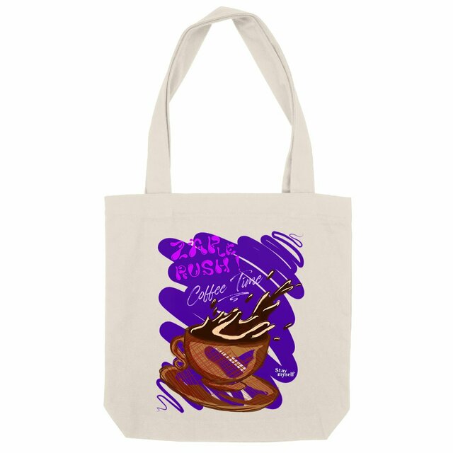 Image back Tote-bag - ZAP le Rush - Coffee Time