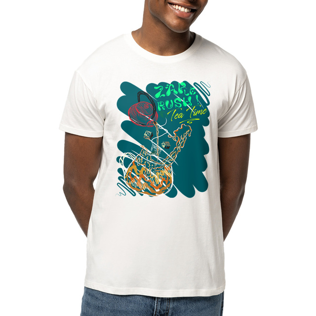 Image front T-shirt - ZAP le Rush - Tea Time