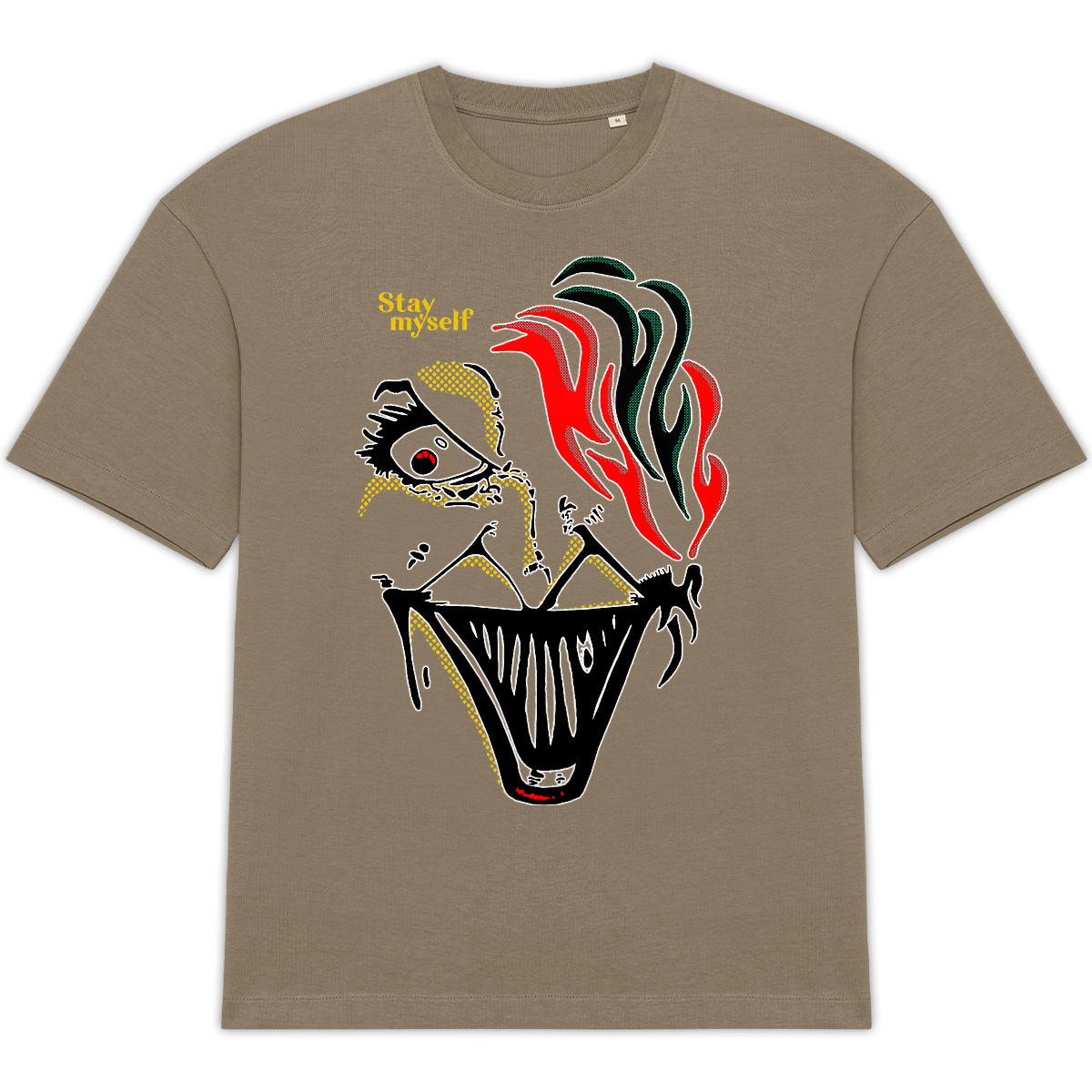 Image back T-shirt Oversize - Joker